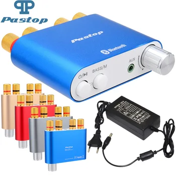 

Bluetooth Amplifier HiFi 100W TPA3116 Mini Bluetooth 4.0 Digital Amplifier Amp Home Audio Receiver With Power Supply-10000409_B