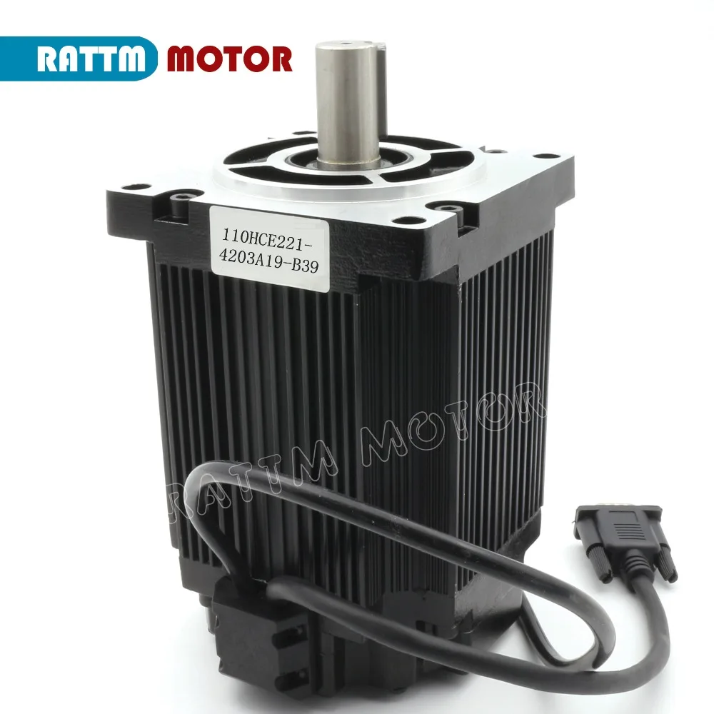 Доставка в ЕС! Сервомотор Nema42 с замкнутым циклом 20N.m/2880oz in 110 гибридный шаговый
