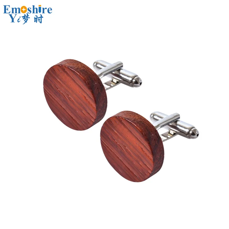 Cufflinks Emoshire Vinatage набор ручек в китайском стиле для мужчин Мужская коллекция ретро запонки с деревянными элементами шариковая ручка ролик Набор шариковых ручек PC004 - Цвет: Cufflinks
