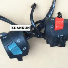 WY125 руль мотоцикла левый и правый переключатель в сборе цена