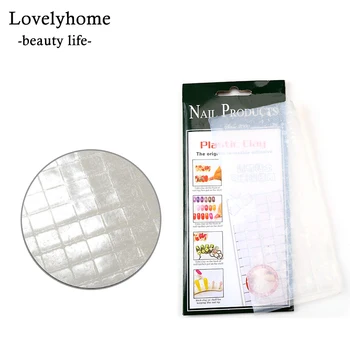 

1Set 180Pcs Transparent Universal Clay Reusable Adhesive False Nails Chip Manicure Nail Art Salon Nail Tools