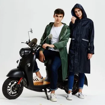 

Long Suit Womens Raincoat Size Waterproof Rain Cover Motorcycle Raincoat Poncho Women Windbreaker Rainwear Regenjas Dames LZO098
