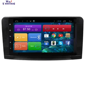 

WANUSUAL 9Inch Android 6.0 GPS Navigation for Mercedes-Benz ML GL W164 2005 2006 2007 2008 2009 2010 2011 2012 with Quad Core16G