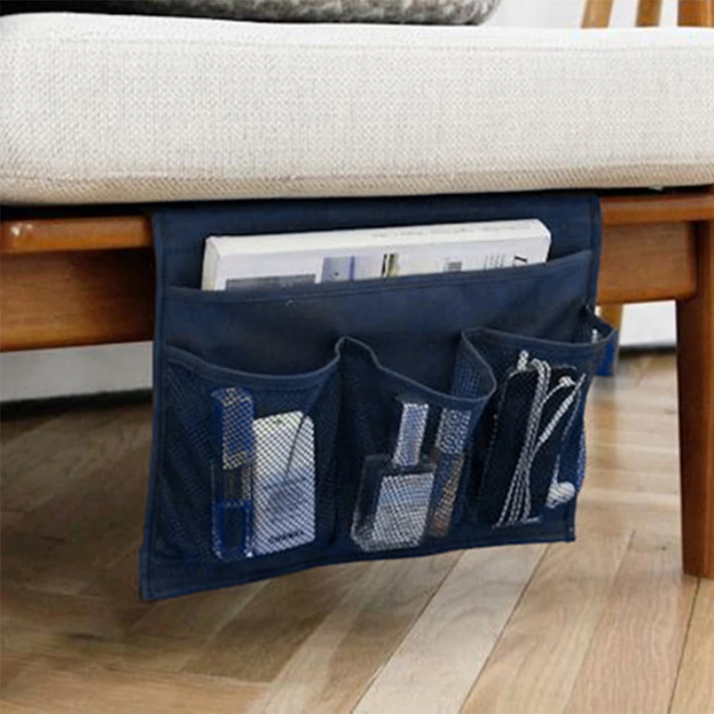 New Design Washable Storage Bags Desk Sofa Bed Side Hanging