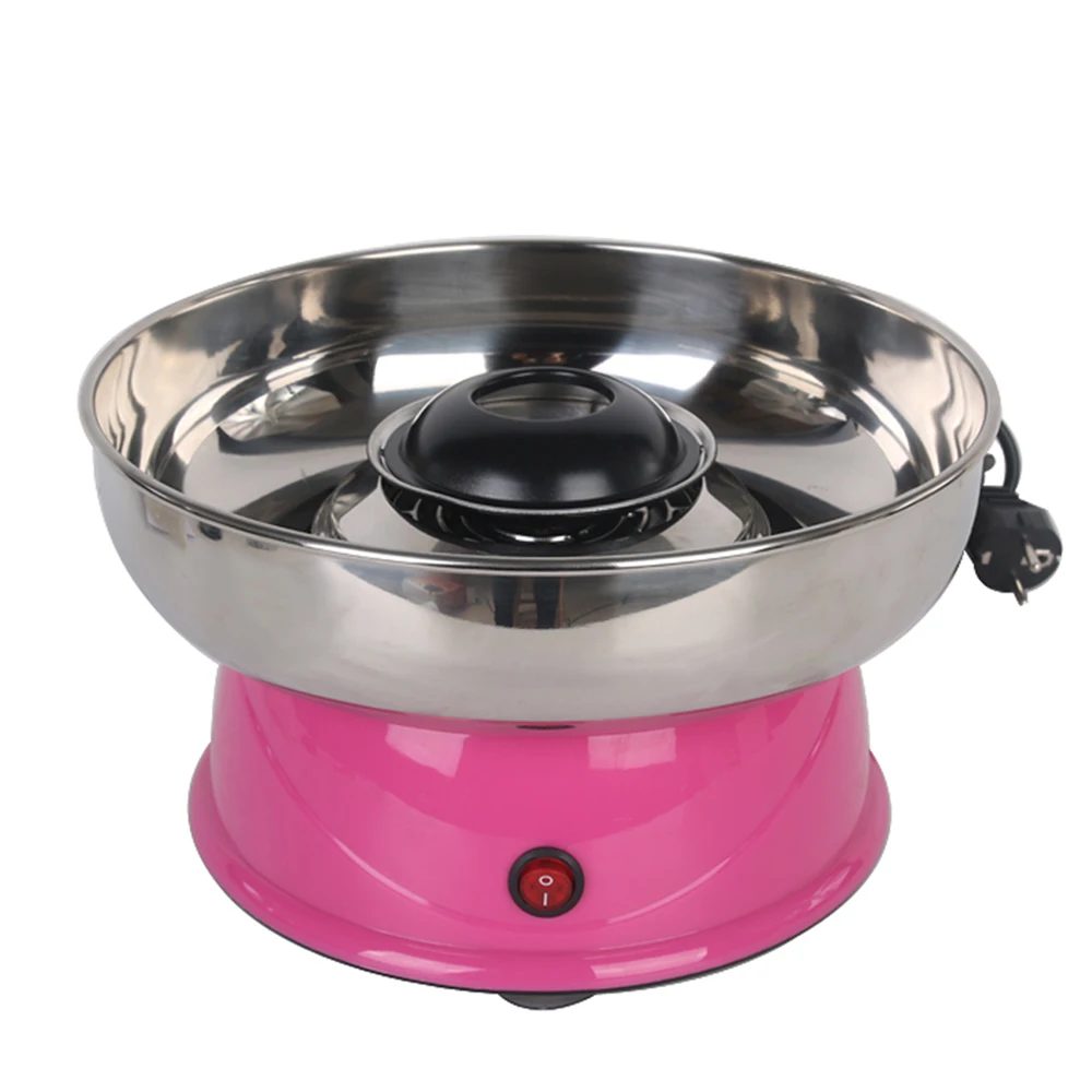 

ITOP Cotton Candy Machine Floss Electric Carnival Cotton Sugar Maker For Children Plastic Body Stainless Steel Bowl