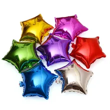 50 шт. Гелиевый шар Звезда Свадебные алюминиевые фольги Воздушные шары юбилей надувной подарок на день рождения воздушные шары для украшения
