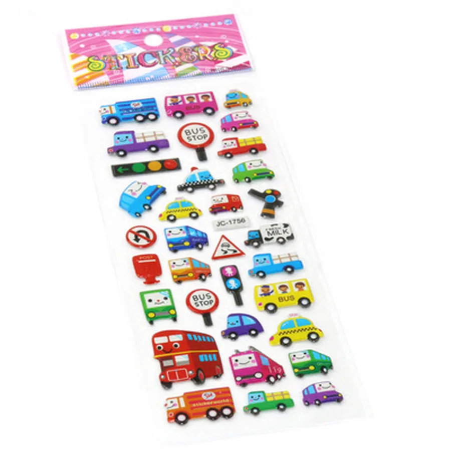 20 Different Sheets/lot 17*7CM Cute DIY Stickers Cartoon Children Waterpoof Stickers Toys Emoji PVC Scrapbook Gifts ForKid 20 Different Sheets/lot 17*7CM Cute DIY Stickers Cartoon Children Waterpoof Stickers Toys Emoji PVC Scrapbook Gifts ForKid