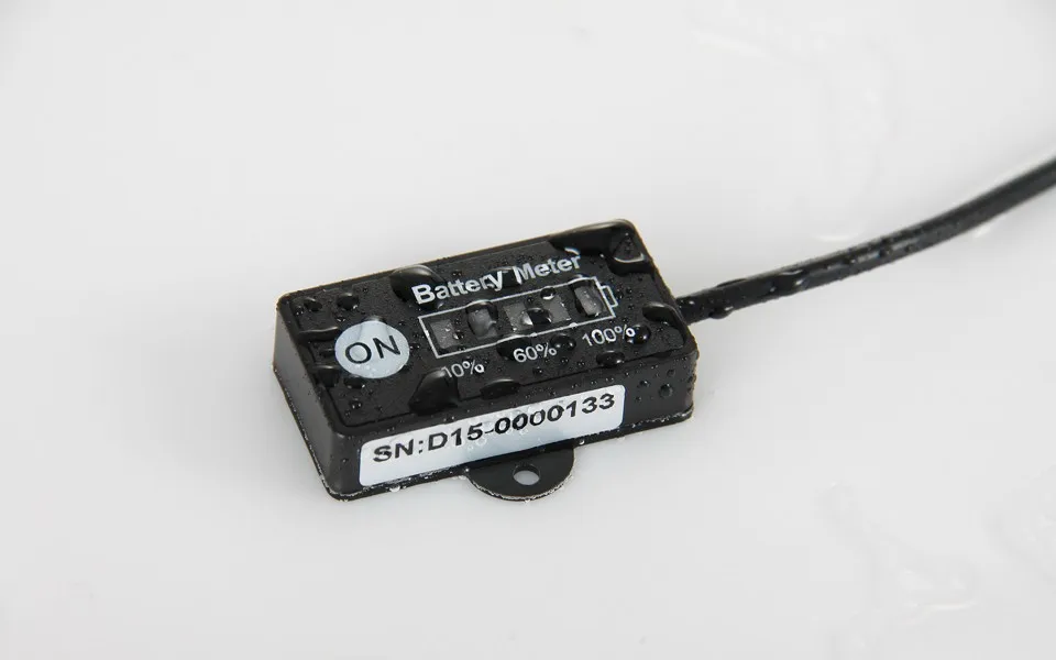 50 шт./лот) Батарея датчик светодиодный Батарея метр Индикатор 12/24V RL-BI005 для Гольф тележки в байкерском стиле
