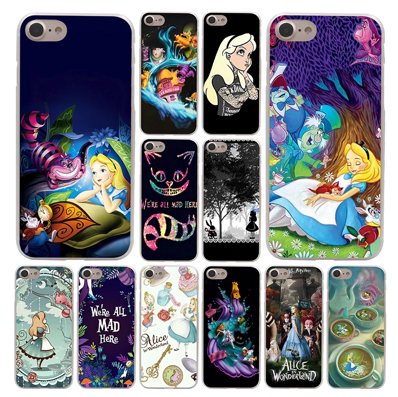Чехол для телефона Lavaza Alice in Wonderland Apple iPhone 4 4S 5C 5S SE 6 6S 7 8 Plus 10 X Xr Xs Max 6Plus