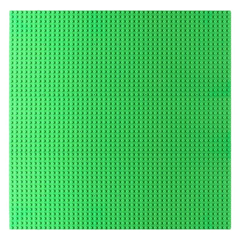Billige 48*48 grundplatte Große Platz Kompatibel Legoingly Kunststoff Fußböden Ziegel für Kinder Dots Basis Platten Technik Bausteine DIY
