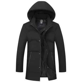 

2018 New Arrival Casual Hooded Parka Men Thick Long Manteau Homme Hiver