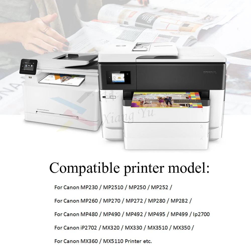 Чернильный картридж PG510 CL511 для замены Canon PG 510 CL 511 MP240 MP250 MP260 MP270 MP280 MP480 MP490