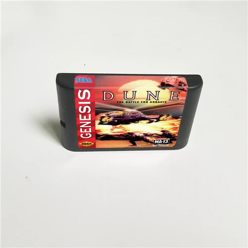 

Dune The Battle For Arrakis 16 Bit MD Game Card For Sega Megadrive Genesis Video Game Console Cartridge