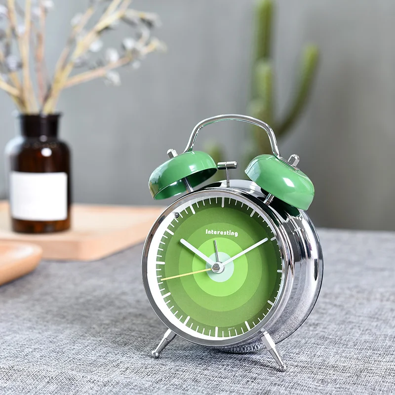 Hot Sale 4 Inch Artifact Alarm Clock Fashion Children Cute Personality