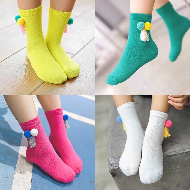 2016 Autumn Winter 1 10y Baby Boy Girl Knee high font b Socks b font New