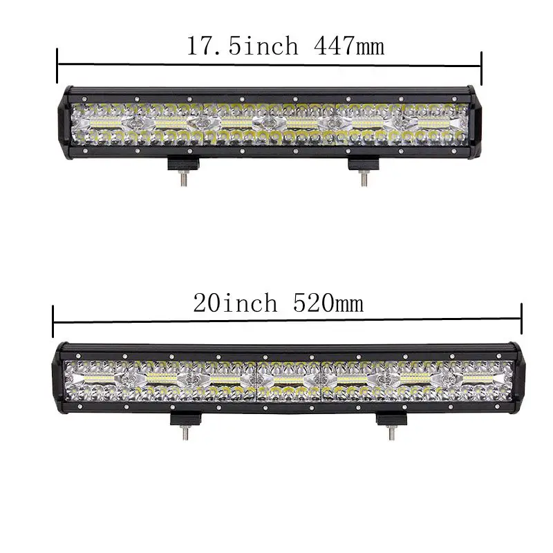 180W 240W 300W 360W Светодиодный рабочий светильник баров комбо фары дальнего и ближнего света дальнего света светильник для внедорожников, 4WD 4x4 УАЗ рампа мотоцикла 12V 24V Авто