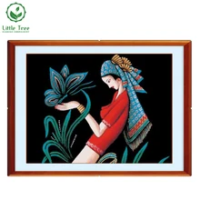 3D Алмазная картина Полная площадь дрель украшение дома вышивка крестиком наборы в китайском стиле красивая девушка