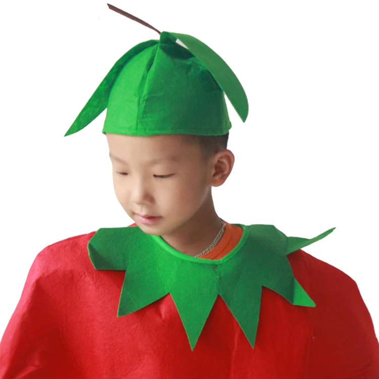 Children's Halloween Party Costume - Cartoon Fruit & Vegetable Cosplay Outfit for Boys & Girls - Pumpkin, Banana, Tree image 3