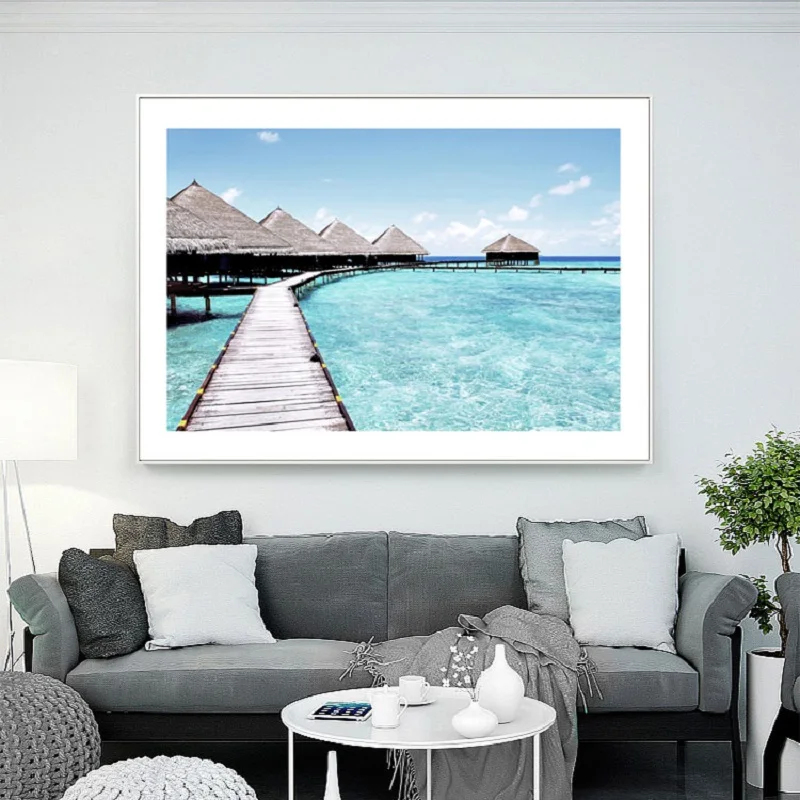 Nordic-Decoration-Blue-Sea-Posters-And-Prints-Wall-Art-Canvas-Painting-Lienzos-Decorativo-Poster-Canvas-Art (2)