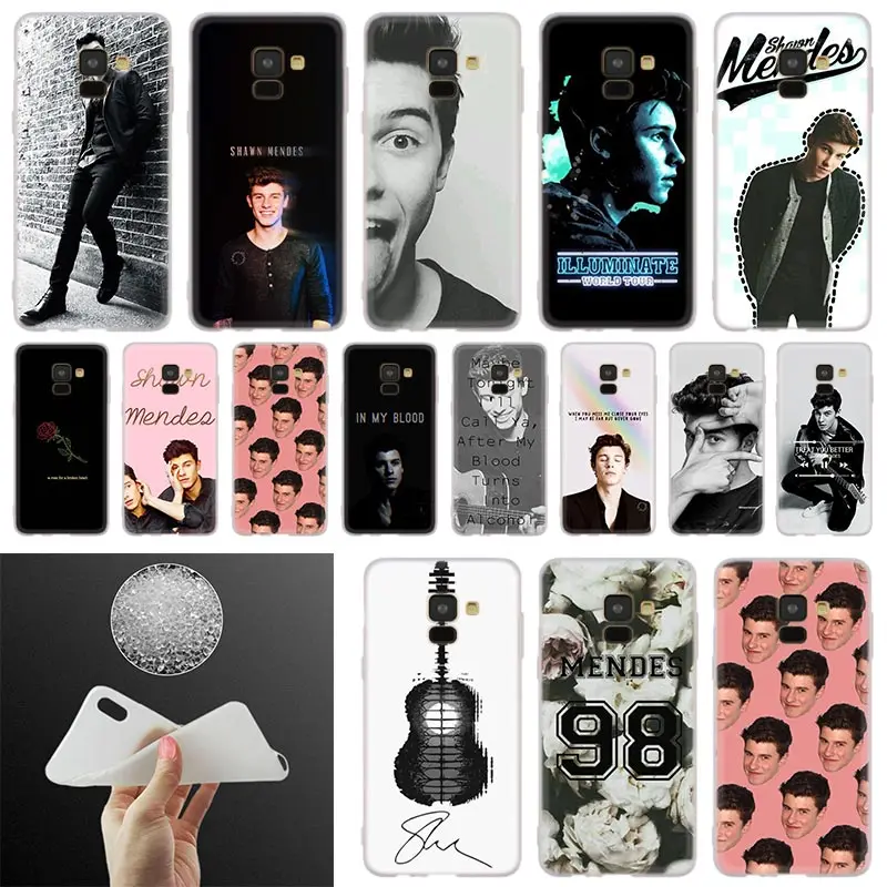 

Shawn Mendes Soft Cover Phone Case For Samsung Galaxy A50 A10 A20 A30 A40 A60 A70 A6 A8 Plus A7 A9 2018 A3 A5 2017 A90