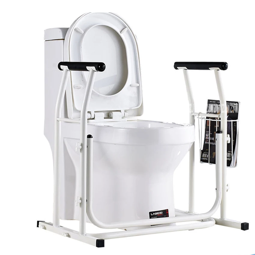 AM-7018 Solid Portable Toilet Safety Rails Bar Bathroom Toilet Safety Assist Frame Safety Aid Hand Rail For Elderly Disability