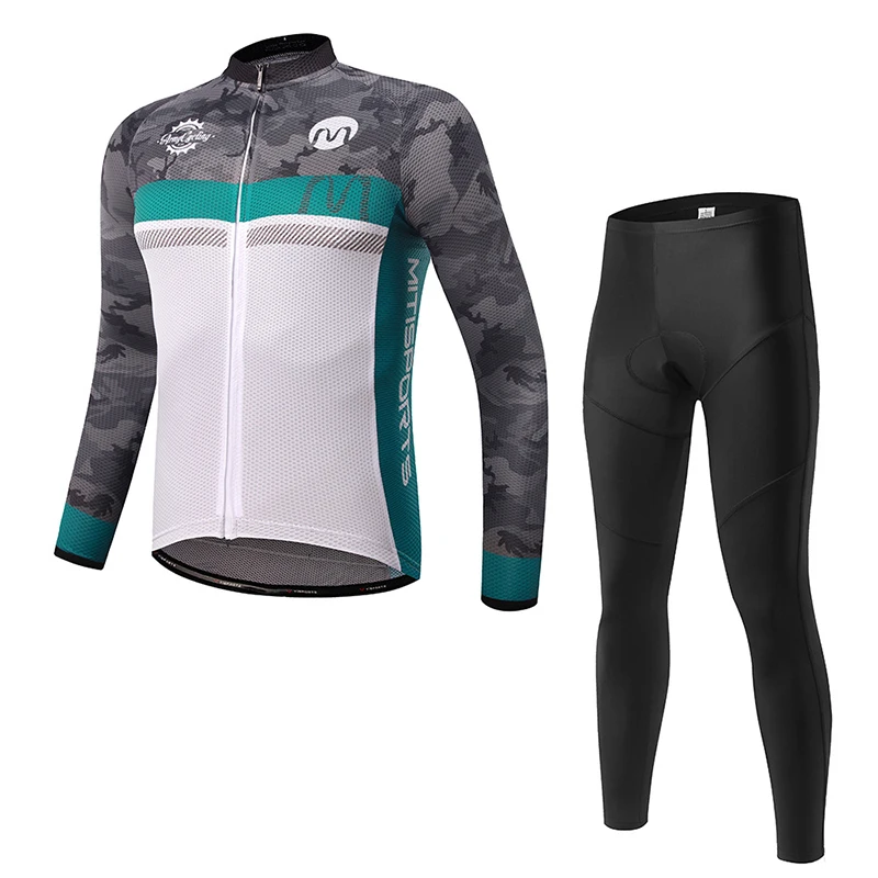 

New Cycling Jersey Set Long Bike Clothing MTB Cycling Clothing Cycle Pro Team Cycling Set Lightweight Breathable Bike Jersey