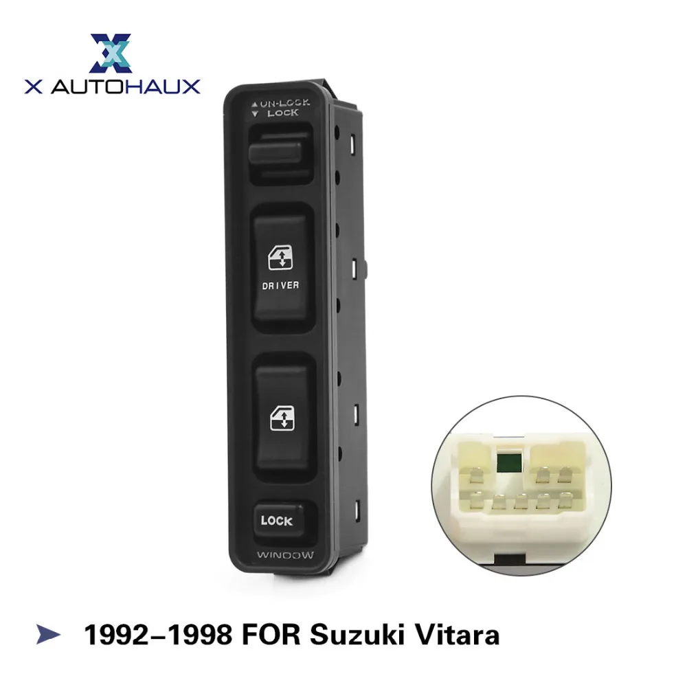 uxcell/® Front Left Master Control Power Window Switch 1248204610 for Mercedes Benz W124 W126 W201