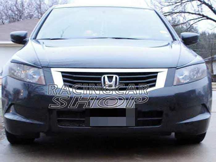 UNPAINTED EYEBROWS EYELIDS FOR HONDA ACCORD 2008 2010 T046EFfor 