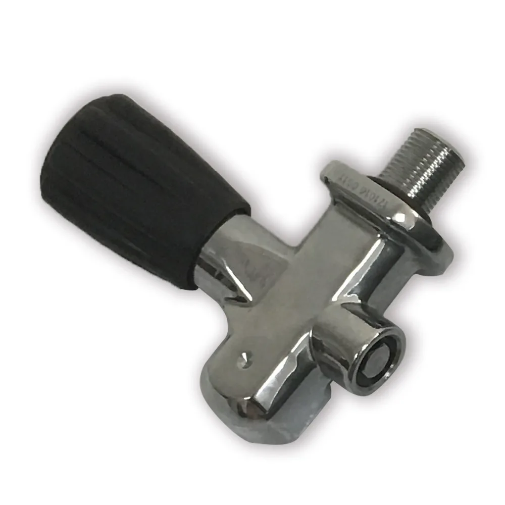 M18*1.5 thread carbon fiber tank safety diving valve 4500 psi or 3000 psi for SCUBA