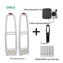 EAS супермаркет анти-потерянная антенна акриловая антенна безопасности am система с RF/AM деактиватор мягкие Метки ручной тестер частоты