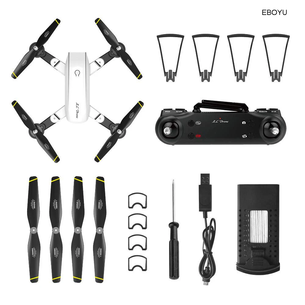 EBOYU SG700D Радиоуправляемый Дрон 4K/1080P широкоугольная Wi Fi FPV камера оптический поток