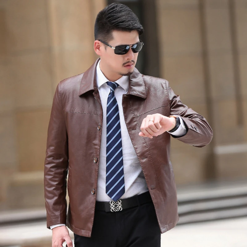 leather formal