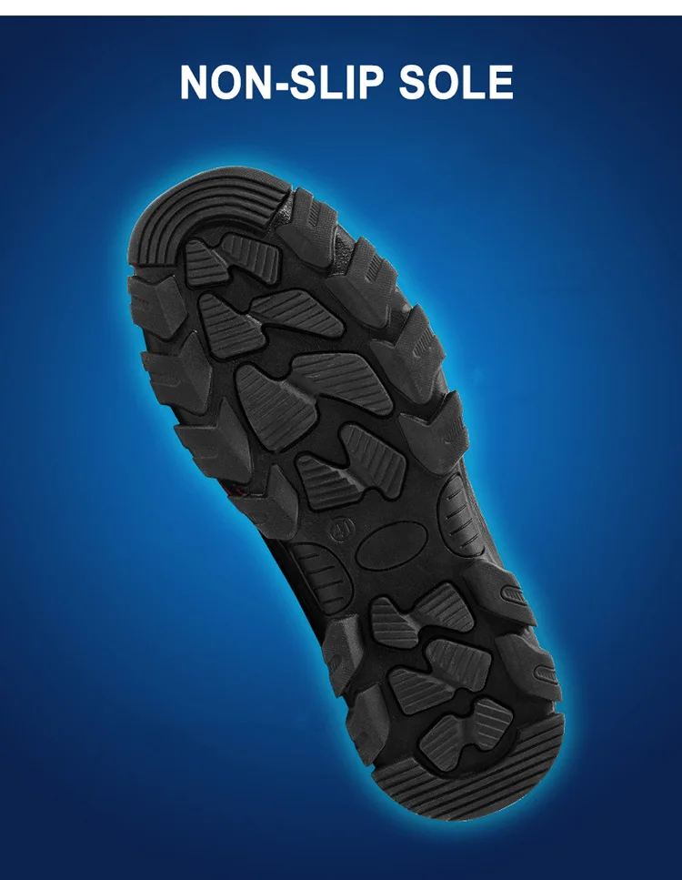 Men Shoes Work Boots Steel Toe Shoes Work Safety Boot Anti-smashing Piercing Safety Shoe Ankle Boots Military Boots Men Sneakers