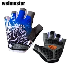 2016 guantes de ciclo del gel hombre mujeres medio dedo guantes ciclismo bicicleta guantes luvas para ciclismo