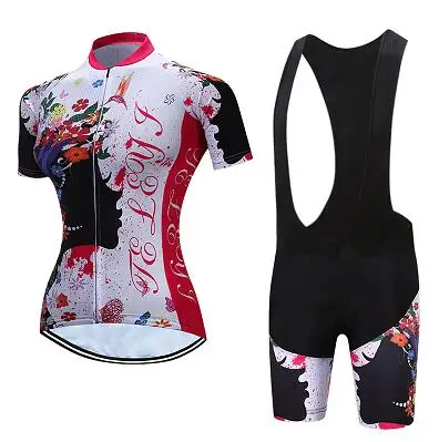 Женский комплект одежды для велоспорта TELEYI Mtb, Женский облегающий костюм для горного велосипеда, костюм для триатлона, Униформа, одежда для велоспорта, трикотажные комплекты - Цвет: Color 9