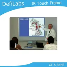 DefiLabs UD версия 60 дюймов 10 точек касания ИК Сенсорный экран Frame/panelAnti-солнечного света и объятия огни