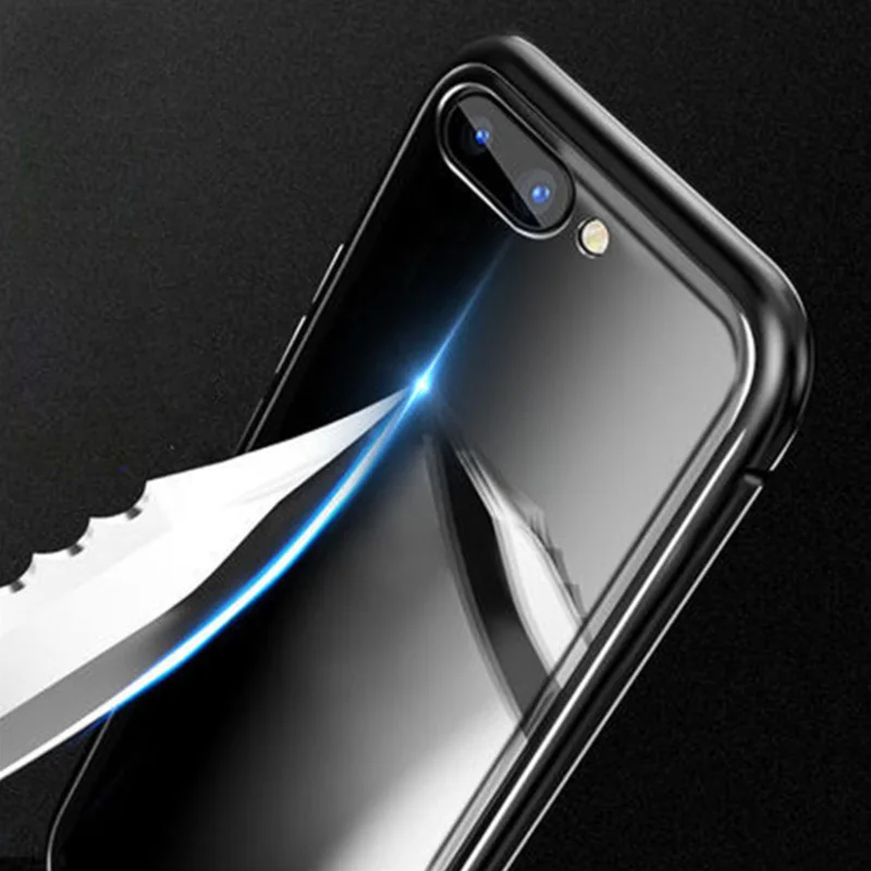 Роскошный магнитный металлический чехол для Huawei P20 Lite Pro Магнитный бампер