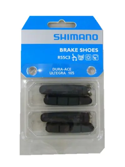 105 DURA-ACE ULTEGRA R55C3 Bike Brake Shoes R55C3 Bike Brake Pads - Color: R55C3 for Aluminum