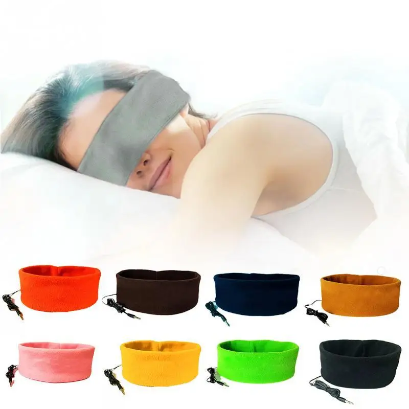 

Hot Sale Colorful Opacity Sleeping Goggles Earphones Removable And Washable Anti-insomnia