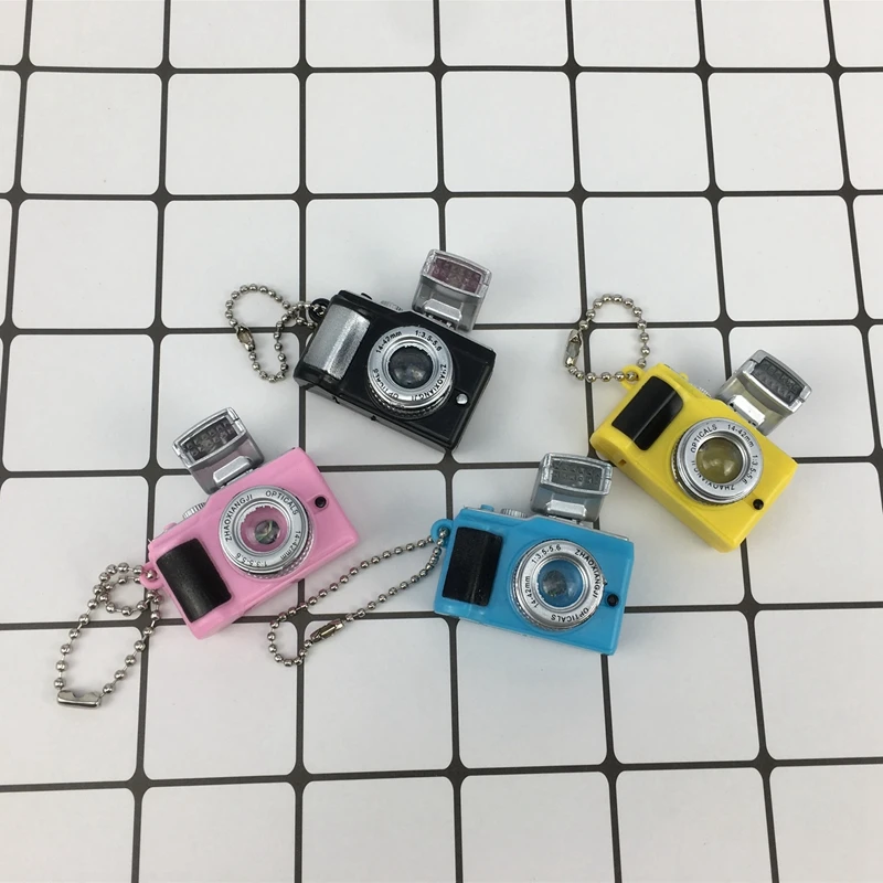 1pcs high quality fashion doll DIY camera accessories one machine LED car key ring pendant children classic toys | Игрушки и хобби