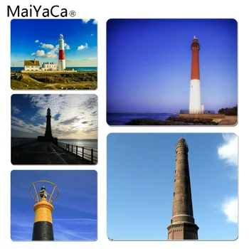 

MaiYaCa Beautiful Anime Lighthouse under blue sky Durable Rubber Mouse Mat Pad Size for 18x22cm and 25x29cm Small Mousepad