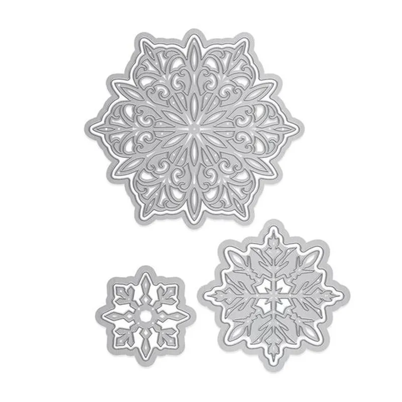 

YaMinSanNiO Snowflake Plates Dies Metal Cutting Craft Frame Die Cut New 2019 Scrapbooking Card Making Album DIY Paper Stencil