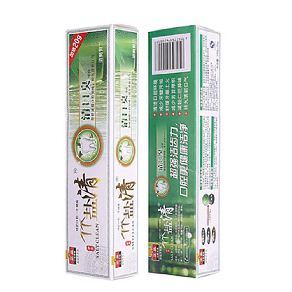 

salt 120g whitening toothpaste anti bleeding gums dental plaque remover anti-halitosis go smoke stains bad breath