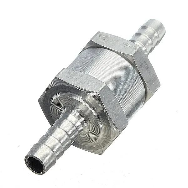 6 MM 1/4" Aluminium One Way Valve Non Return Valve Inline Fuel Check