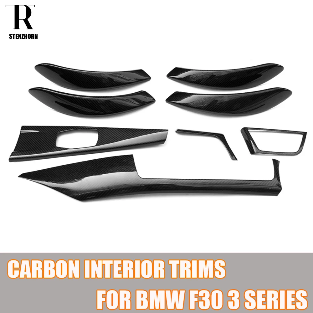 Отделка внутренней панели из углеродного волокна для BMW 3 серии F30 Sedan F31 Wagon F34 GT 4 F32