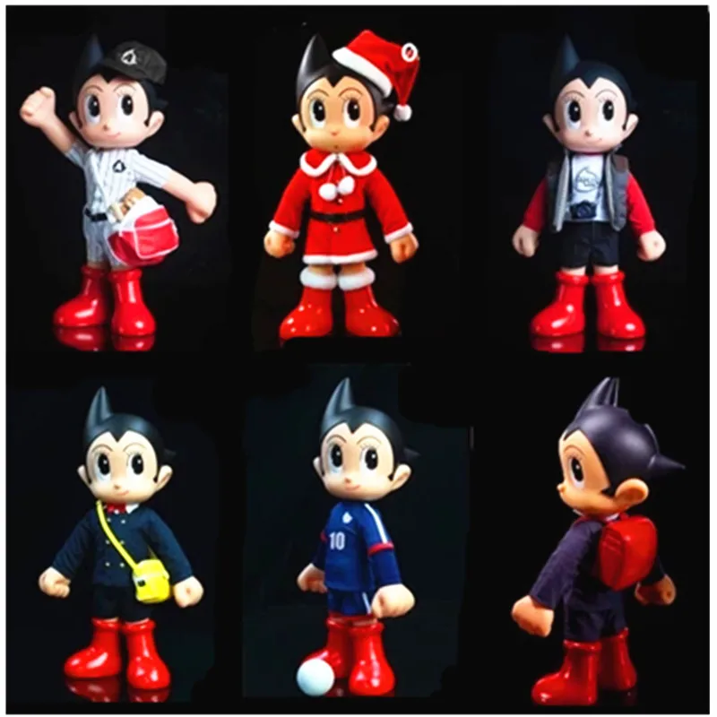 

Cartoon Tetsuwan Atom Flying Warrior Astroboy 30CM PVC Action Figure Model Toy Gift G1732