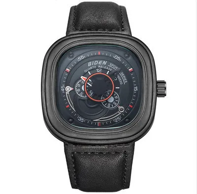 

Dynamic personality turbo square foreign trade tourbillon multi-function men's watch