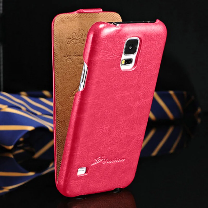 Fashion Vintage Case For Samsung Galaxy S5 PU Leather Flip Cover i9600 Coque Phone Bag Cases | Мобильные телефоны и