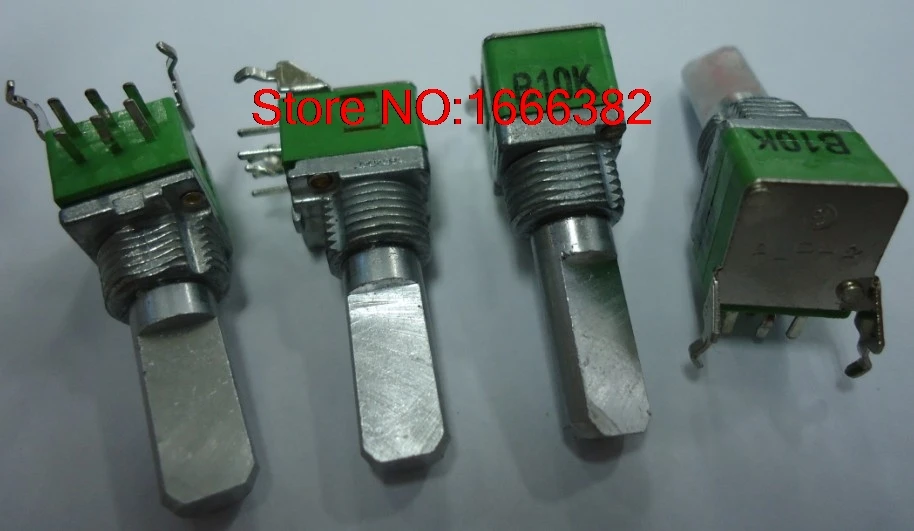 정품 정밀 포텐쇼미터 스위치 더블 RD902F B10K 20mm 액슬|axle| - AliExpress