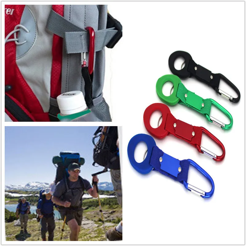 

ZUOFILY 1Pcs Water Bottles Hang Buckle Hot Sale New Buckle Rubber Buckle Hook Water Bottle Holder Clip Buckle Travel Accessories